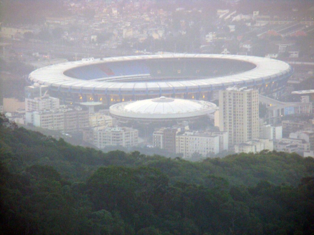 Momento de partida da Copa do Brasil, o principal torneio eliminatório do futebol brasileiro entre clubes de todas as divisões do país