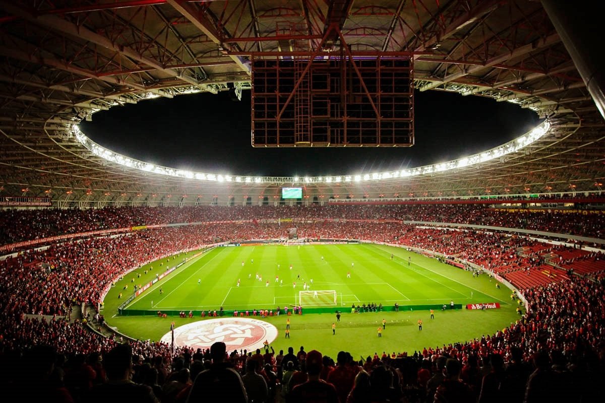 Estádio Beira-Rio, em Porto Alegre, palco de jogos do Campeonato Brasileiro