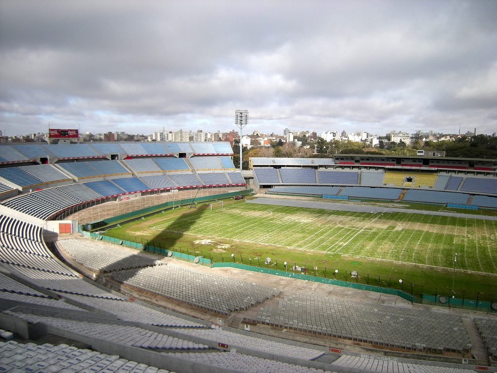 Estádio Centenário, em Montevidéu, palco da final da primeira Copa do Mundo em 1930