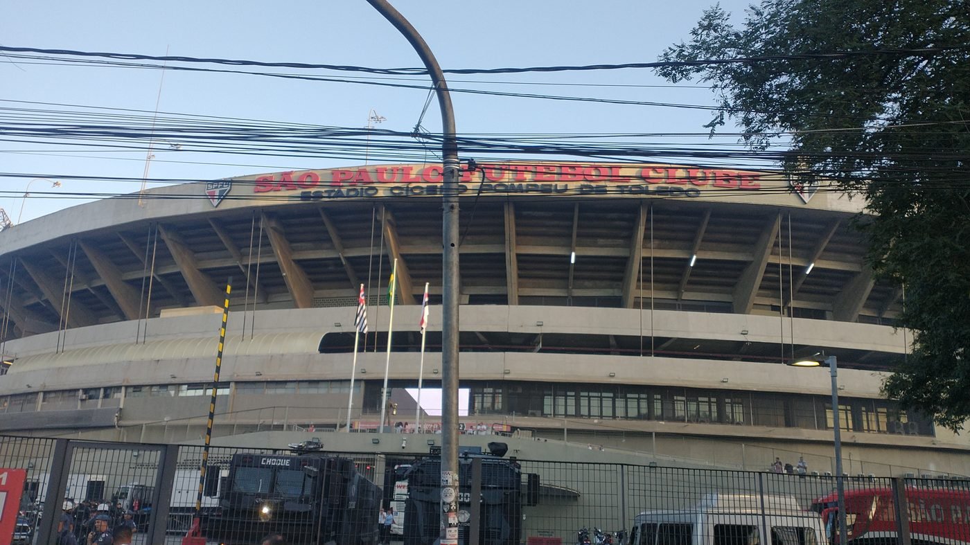 Estádio do Morumbi, casa do São Paulo Futebol Clube